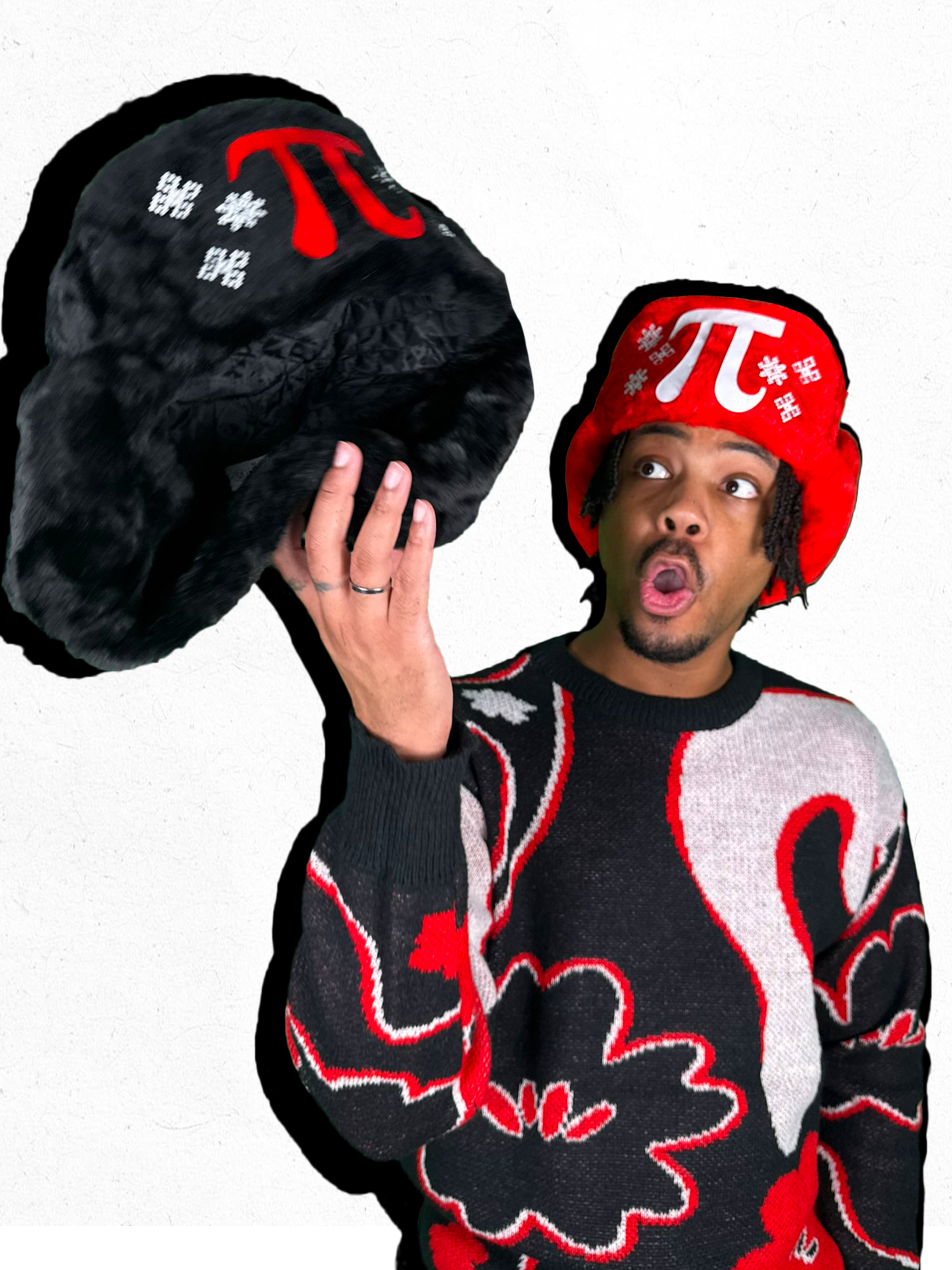 (𝐋𝐈𝐌𝐈𝐓𝐄𝐃) Red Christmas Pie 𝝅 Ushanka