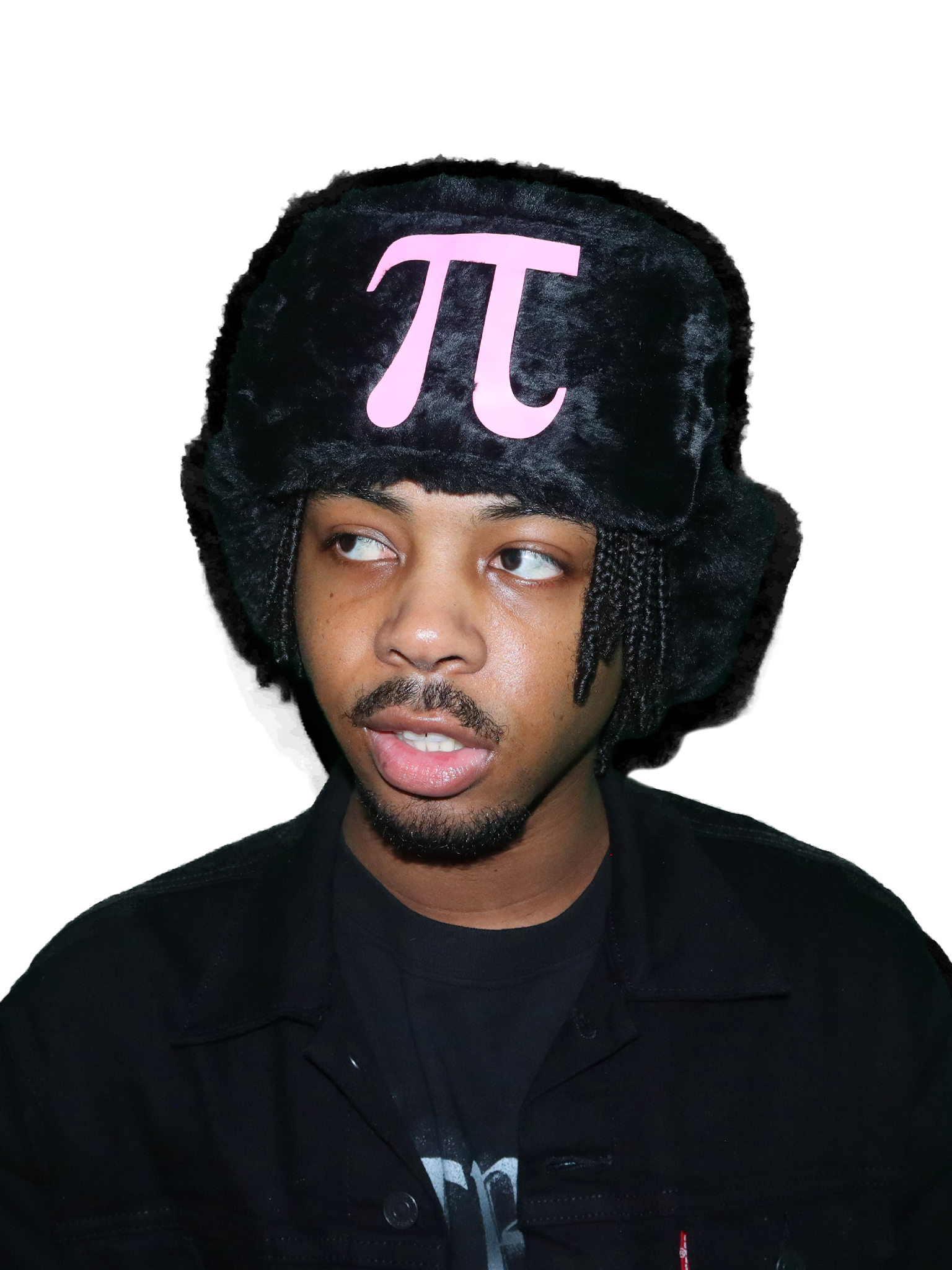 (𝐋𝐈𝐌𝐈𝐓𝐄𝐃) Black/Pink Pie 𝝅 Ushanka
