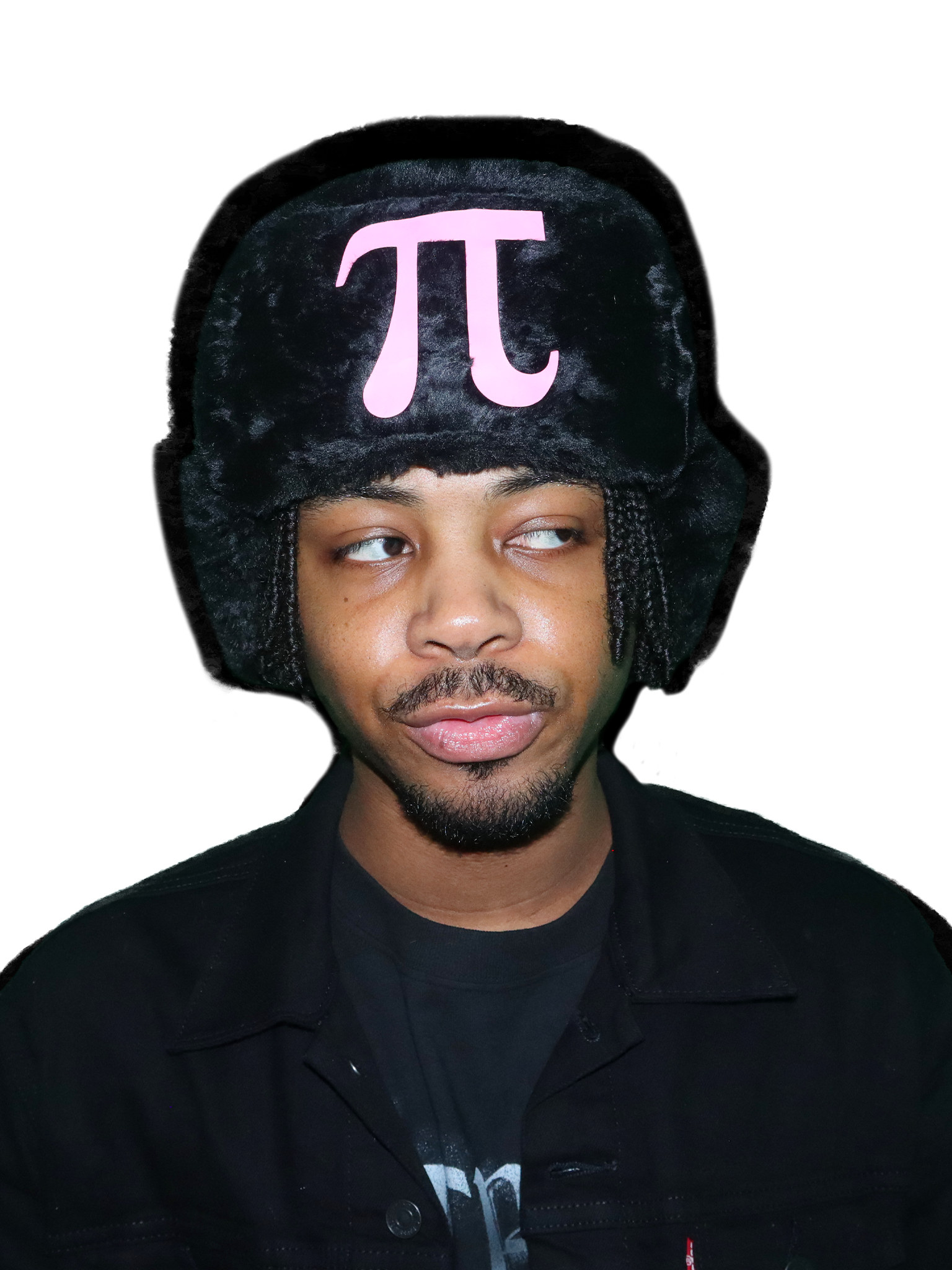 (𝐋𝐈𝐌𝐈𝐓𝐄𝐃) Black/Pink Pie 𝝅 Ushanka