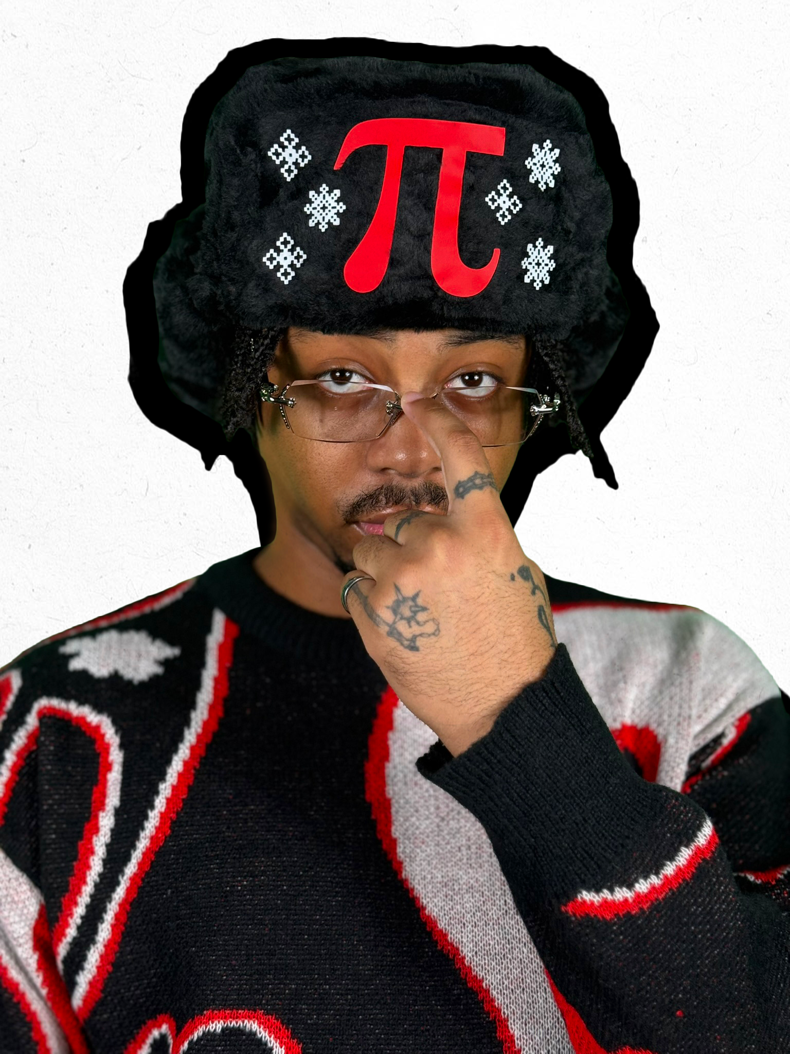 (𝐋𝐈𝐌𝐈𝐓𝐄𝐃) Black Christmas Pie 𝝅 Ushanka